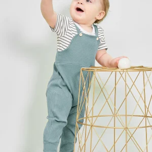 Boy Clothes,2Pcs  Boy Romper Bodysuit Stripe